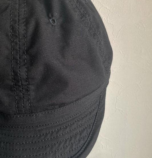 【MADE TO ORDER】RIP STOP COTTON BLACK POW CAP