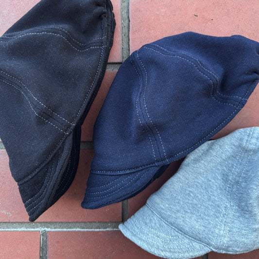 D AND H Cotton Sweatshirts Fleece Air Cap Short Brim