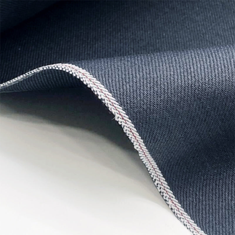 D AND H 13oz charcoal gray selvage denim pork pie hat fabric from okayama JAPAN