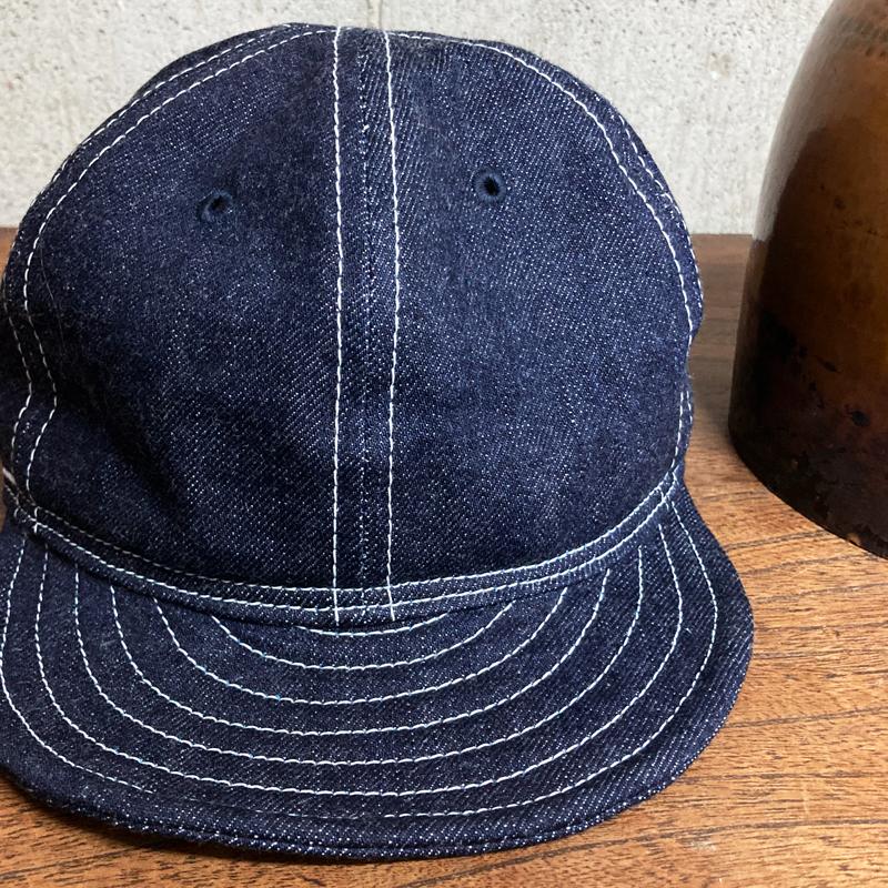 13.5oz Raw denim BB cap fabric from Kurashiki Japan