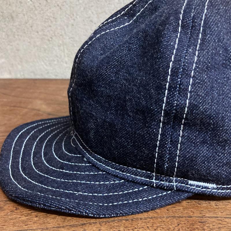 13.5oz Raw denim BB cap fabric from Kurashiki Japan