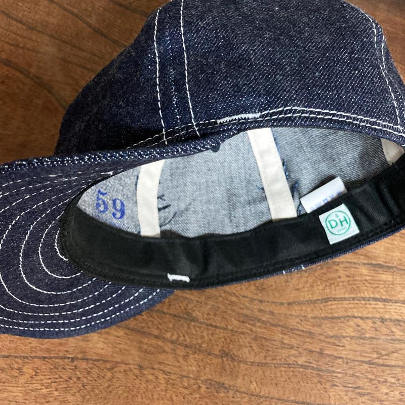 13.5oz Raw denim BB cap fabric from Kurashiki Japan