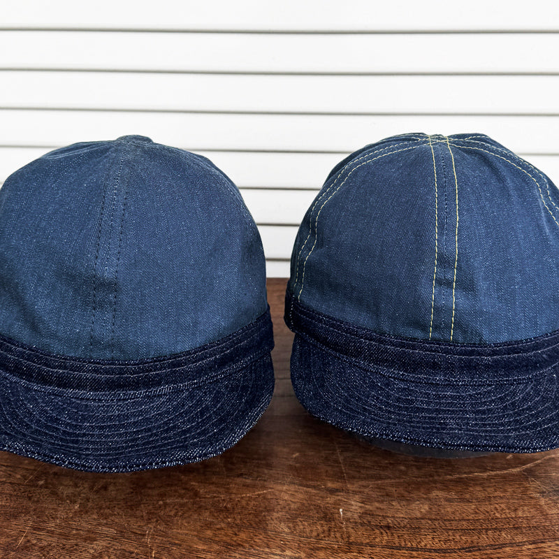 D AND H Army cap Combi Denim fabric from KURASHIKI JAPAN