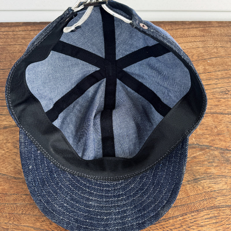 D AND H Army cap Combi Denim fabric from KURASHIKI JAPAN