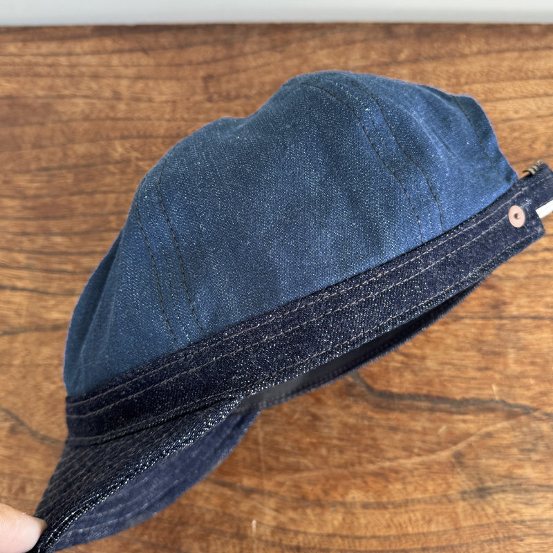 D AND H Army cap Combi Denim fabric from KURASHIKI JAPAN