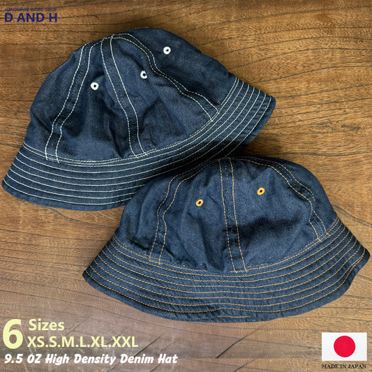 D AND H 9.5z High Density Denim Hat