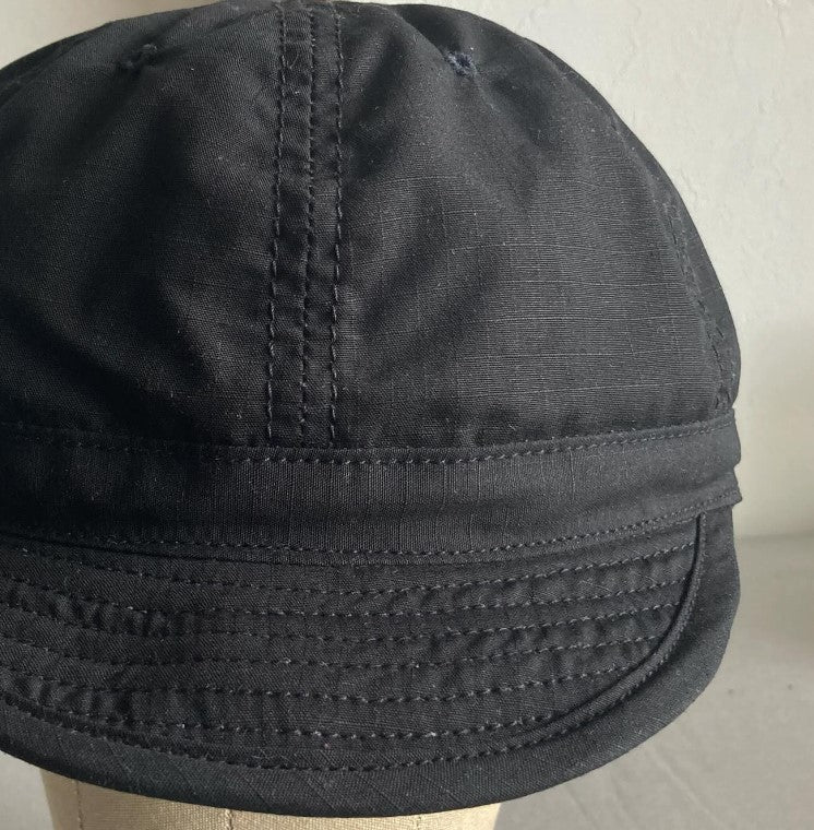 【MADE TO ORDER】RIP STOP COTTON BLACK POW CAP