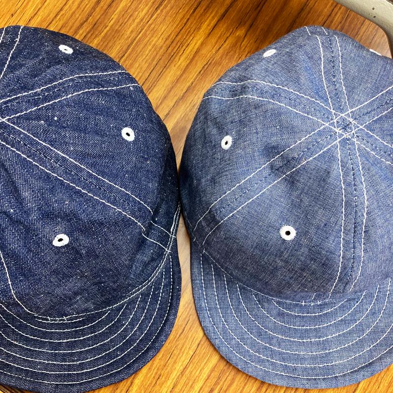 D AND H DUNGAREE SUMMER BB cap fabric from Kurashiki Japan