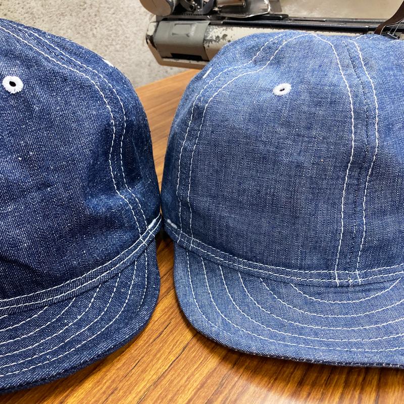 D AND H DUNGAREE SUMMER BB cap fabric from Kurashiki Japan