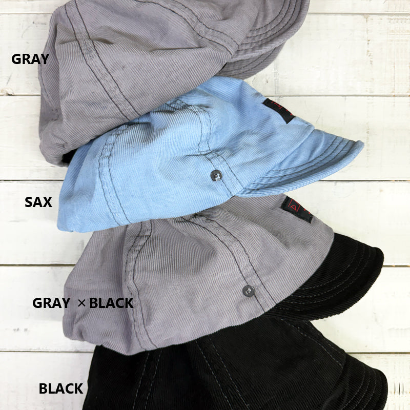D AND H COTTON FINE-WALE CORDUROY HONO CAP fabric from JAPAN