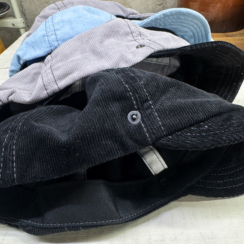 D AND H COTTON FINE-WALE CORDUROY HONO CAP fabric from JAPAN
