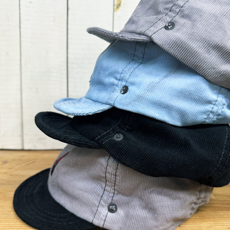 D AND H COTTON FINE-WALE CORDUROY HONO CAP fabric from JAPAN