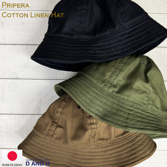D AND H Pripera Cotton Linen Hat