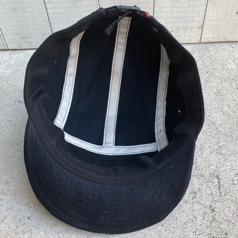 D AND H 13oz black denim jet cap fabric from Kurashiki