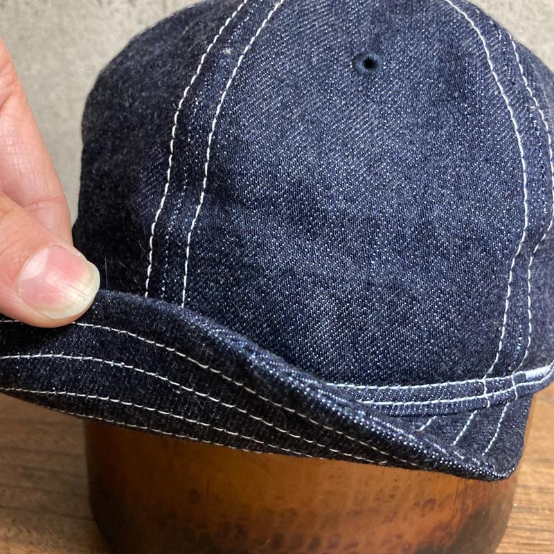 13.5oz Raw denim BB cap fabric from Kurashiki Japan